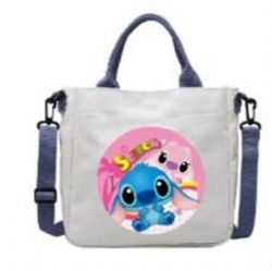 SAC À MAIN BLANC EN TISSUS - STITCH ET ANGEL